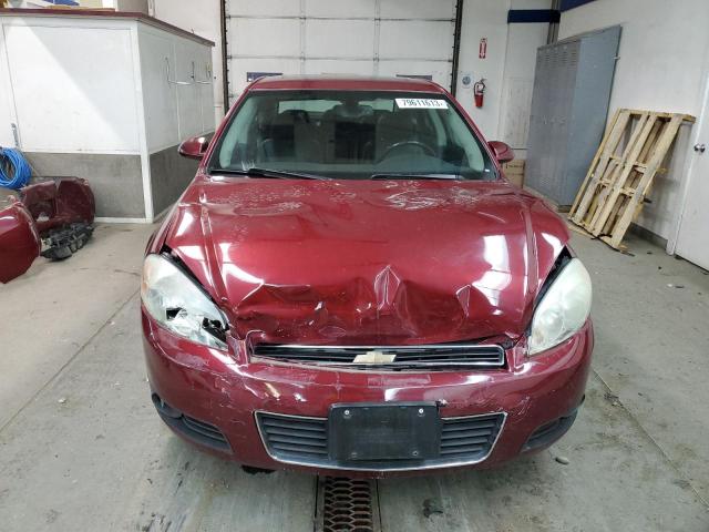 2G1WU58R879158528 - 2007 CHEVROLET IMPALA LTZ RED photo 5