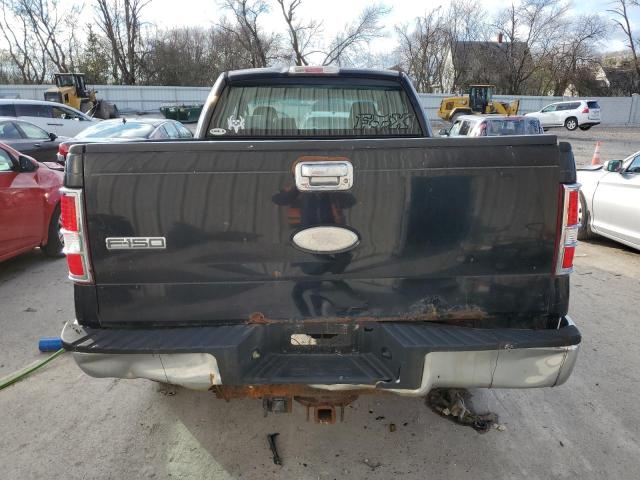 1FTRX14W56FB07946 - 2006 FORD F150 BLACK photo 6