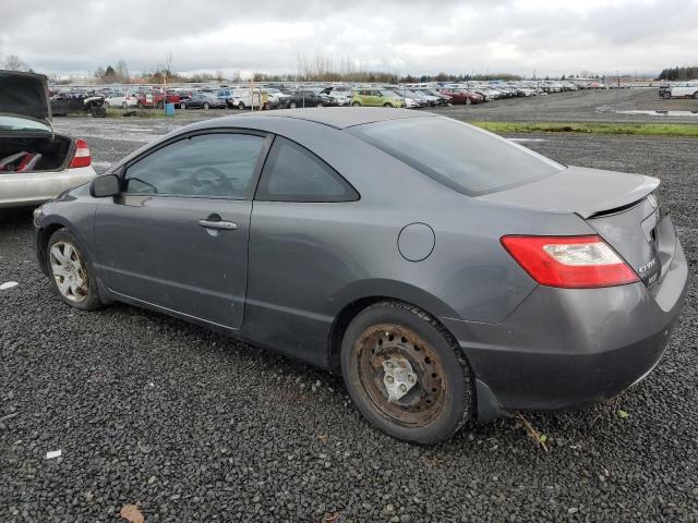 2HGFG1B69AH523173 - 2010 HONDA CIVIC LX GRAY photo 2