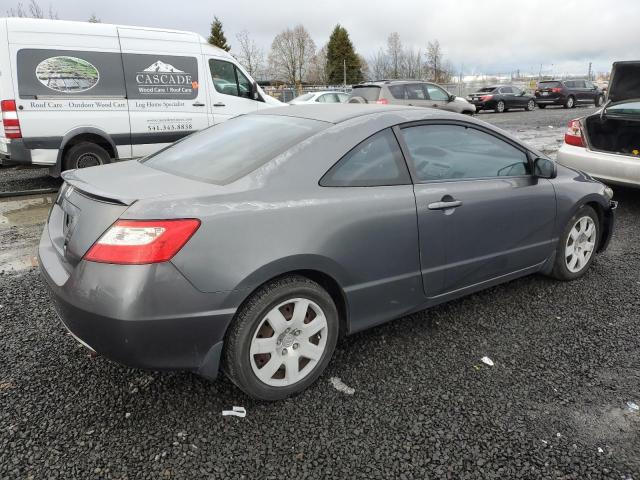 2HGFG1B69AH523173 - 2010 HONDA CIVIC LX GRAY photo 3