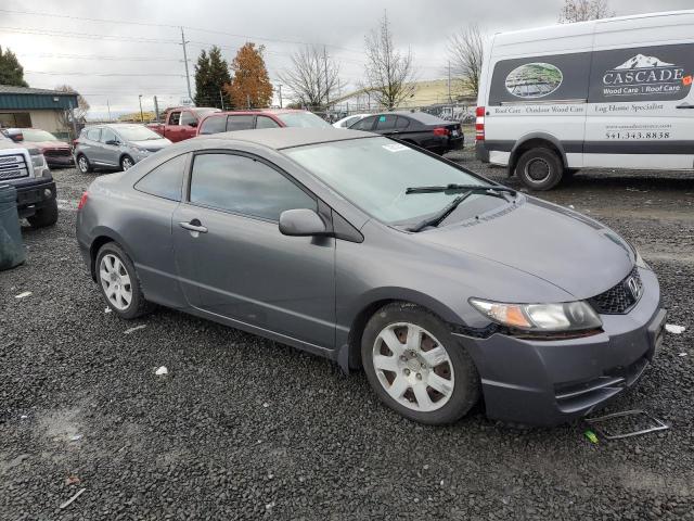 2HGFG1B69AH523173 - 2010 HONDA CIVIC LX GRAY photo 4