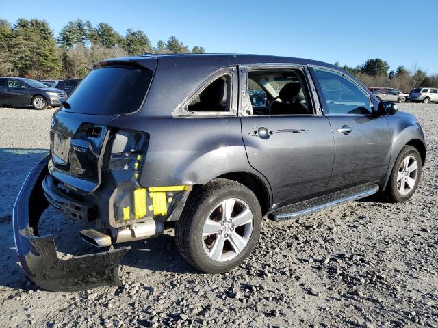 2HNYD2H26DH523768 - 2013 ACURA MDX GRAY photo 3