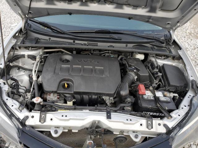 5YFBURHE0KP920981 - 2019 TOYOTA COROLLA L SILVER photo 11