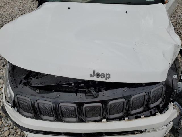 3C4NJDCB2NT209452 - 2022 JEEP COMPASS LIMITED WHITE photo 11