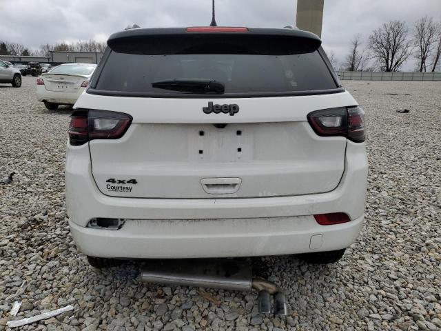 3C4NJDCB2NT209452 - 2022 JEEP COMPASS LIMITED WHITE photo 6