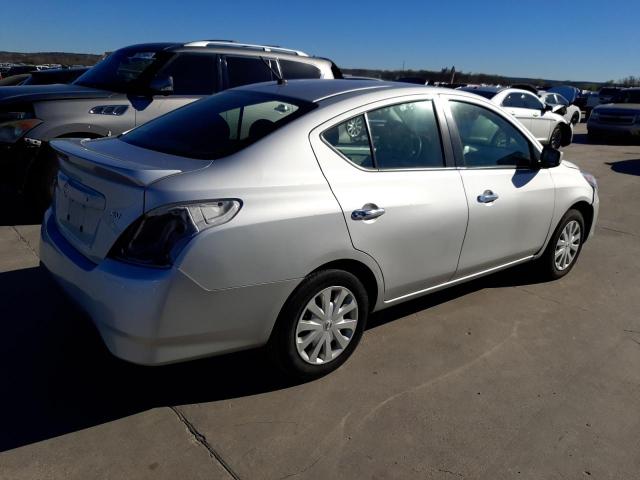 3N1CN7AP6KL877216 - 2019 NISSAN VERSA S SILVER photo 3