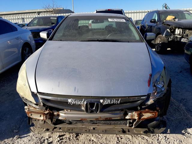 1HGCM56727A160356 - 2007 HONDA ACCORD EX SILVER photo 5