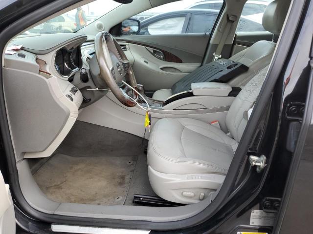 1G4GE5EV2AF182666 - 2010 BUICK LACROSSE CXS BLACK photo 7