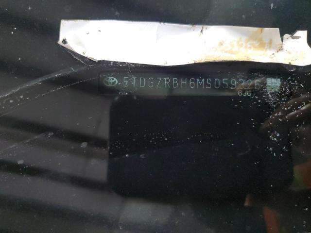 5TDGZRBH6MS059326 - 2021 TOYOTA HIGHLANDER XLE Mavi foto 13