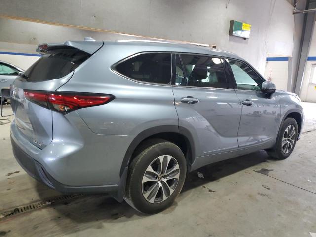 5TDGZRBH6MS059326 - 2021 TOYOTA HIGHLANDER XLE Mavi foto 3