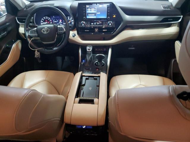 5TDGZRBH6MS059326 - 2021 TOYOTA HIGHLANDER XLE Mavi foto 8