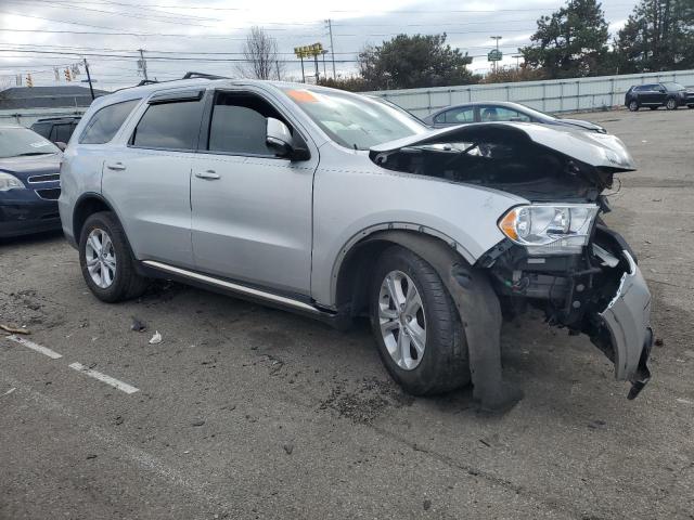 1C4RDJDG9CC285910 - 2012 DODGE DURANGO CREW SILVER photo 4