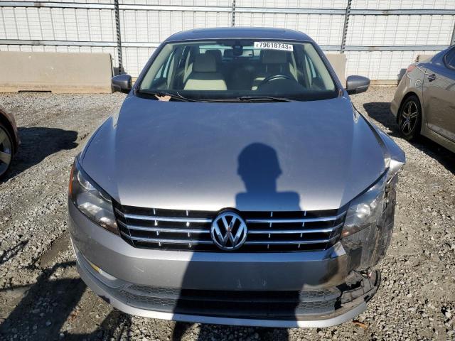 1VWBN7A36DC119362 - 2013 VOLKSWAGEN PASSAT SE SILVER photo 5