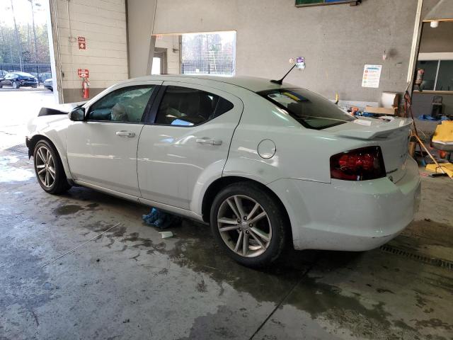 1C3CDZCG7EN217865 - 2014 DODGE AVENGER SXT WHITE photo 2