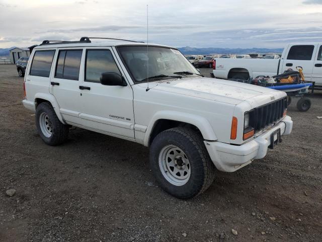 1J4FF58S41L540571 - 2001 JEEP CHEROKEE CLASSIC WHITE photo 4