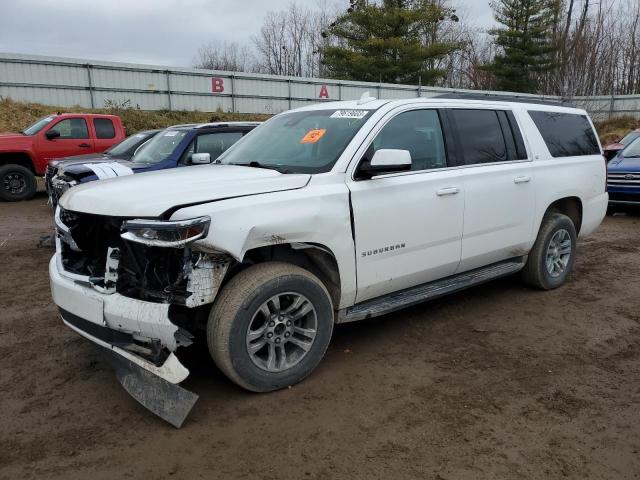 1GNSKHKC8GR280756 - 2016 CHEVROLET SUBURBAN K1500 LT WHITE photo 1