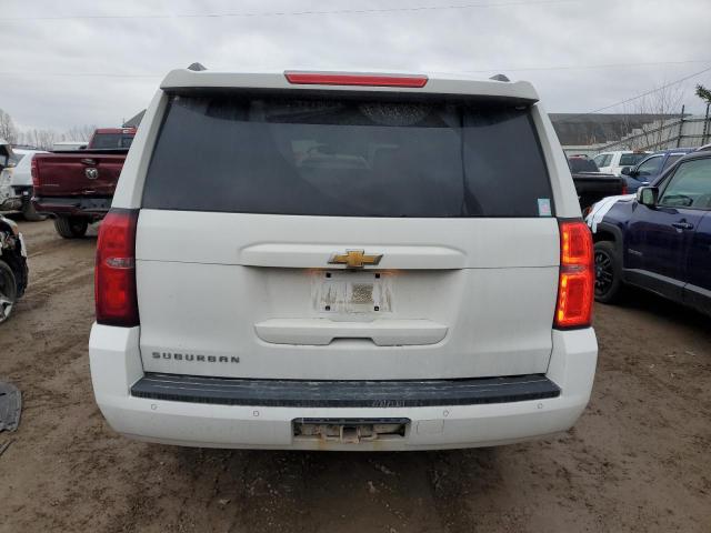 1GNSKHKC8GR280756 - 2016 CHEVROLET SUBURBAN K1500 LT WHITE photo 6