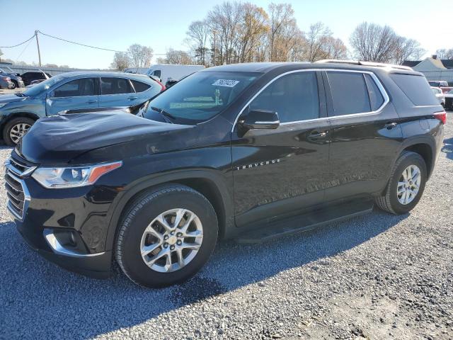 1GNERGKW5KJ194194 - 2019 CHEVROLET TRAVERSE LT BLACK photo 1