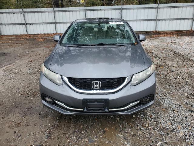 2HGFB2F91DH545777 - 2013 HONDA CIVIC EXL GRAY photo 5