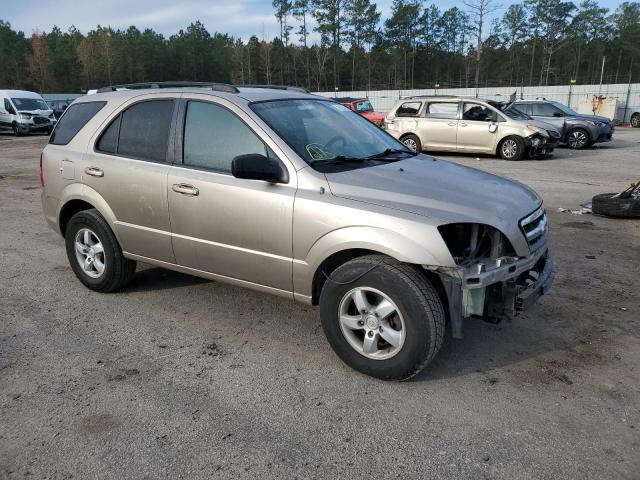 KNDJC735895868047 - 2009 KIA SORENTO LX GOLD photo 4