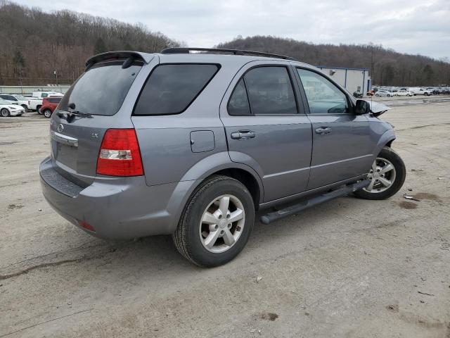 KNDJC735885845575 - 2008 KIA SORENTO EX GRAY photo 3