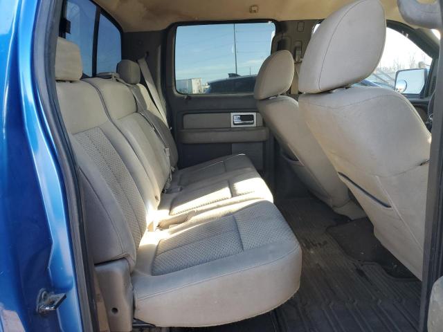 1FTPW14V79FA02976 - 2009 FORD F150 SUPERCREW BLUE photo 10