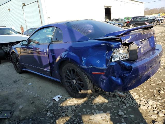 1FAFP40434F109884 - 2004 FORD MUSTANG BLUE photo 2