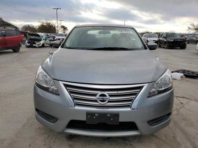 3N1AB7AP8EL638822 - 2014 NISSAN SENTRA S GRAY photo 5