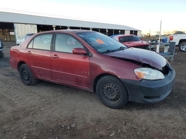 1NXBR30E95Z464167 - 2005 TOYOTA COROLLA CE MAROON photo 4