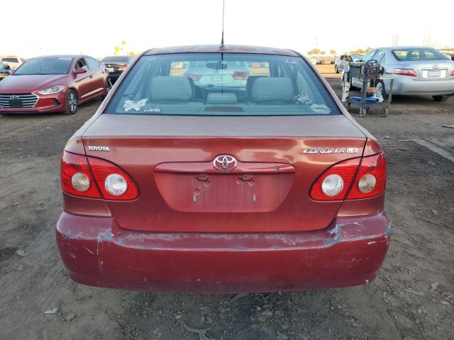 1NXBR30E95Z464167 - 2005 TOYOTA COROLLA CE MAROON photo 6