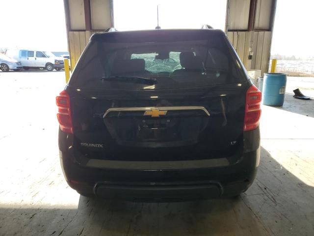 2GNALCEKXH1511276 - 2017 CHEVROLET EQUINOX LT BLACK photo 6