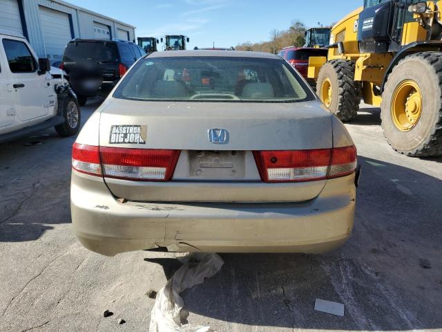 1HGCM56394A114564 - 2004 HONDA ACCORD LX TAN photo 6