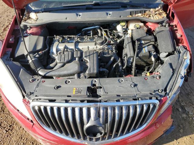 1G4PS5SK1C4125487 - 2012 BUICK VERANO MAROON photo 11