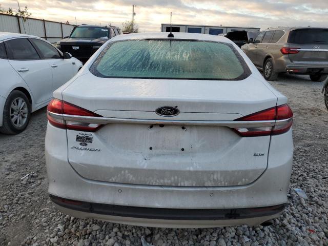 3FA6P0H75JR284868 - 2018 FORD FUSION SE WHITE photo 6