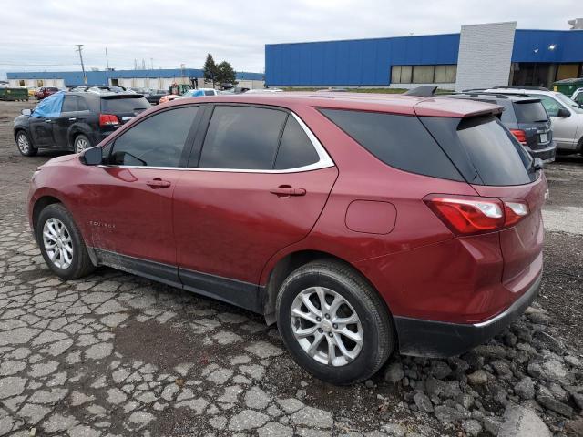 2GNAXJEV0J6253636 - 2018 CHEVROLET EQUINOX LT RED photo 2