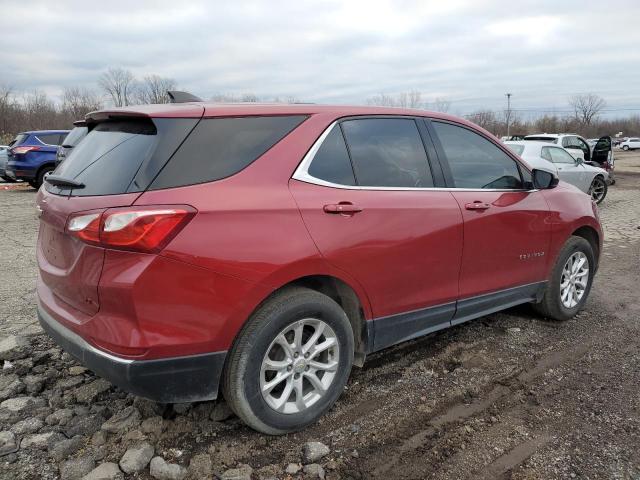 2GNAXJEV0J6253636 - 2018 CHEVROLET EQUINOX LT RED photo 3