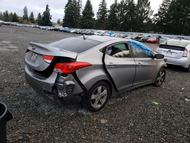 KMHDH4AE4DU965031 - 2013 HYUNDAI ELANTRA GLS GRAY photo 3