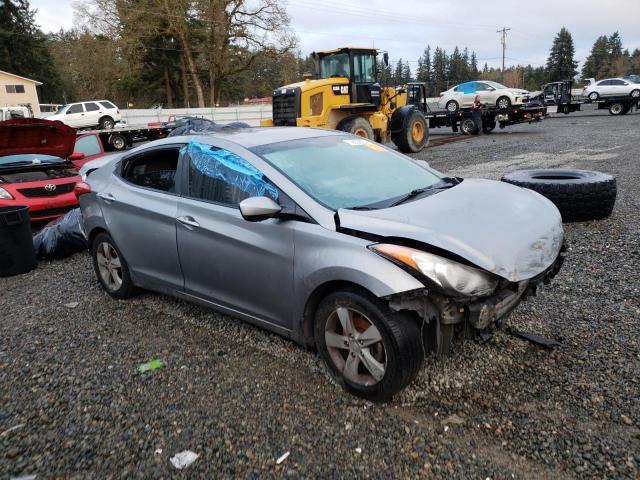 KMHDH4AE4DU965031 - 2013 HYUNDAI ELANTRA GLS GRAY photo 4