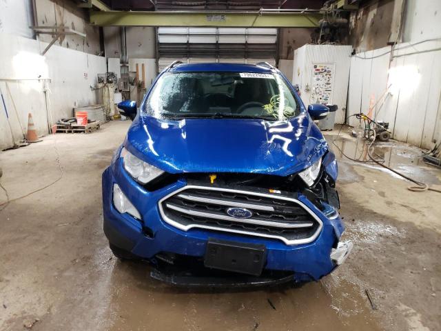 MAJ6S3GL4MC413149 - 2021 FORD ECOSPORT SE BLUE photo 5