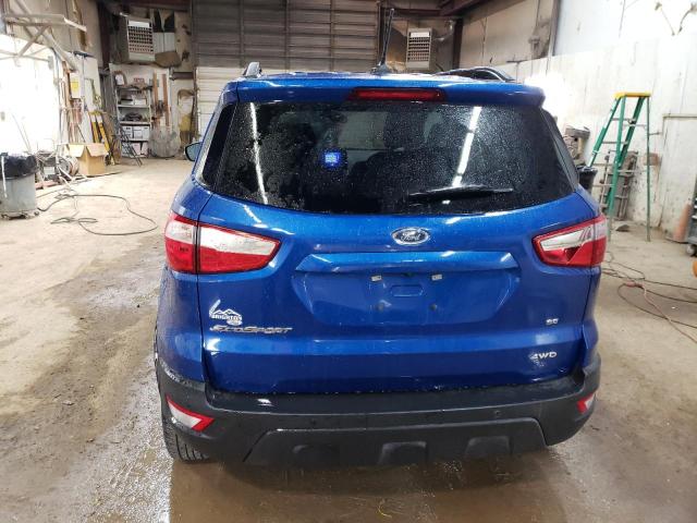 MAJ6S3GL4MC413149 - 2021 FORD ECOSPORT SE BLUE photo 6