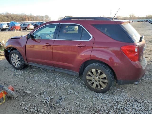 2CNFLNE59B6284575 - 2011 CHEVROLET EQUINOX LT RED photo 2