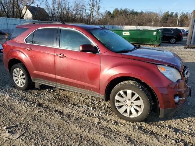 2CNFLNE59B6284575 - 2011 CHEVROLET EQUINOX LT RED photo 4