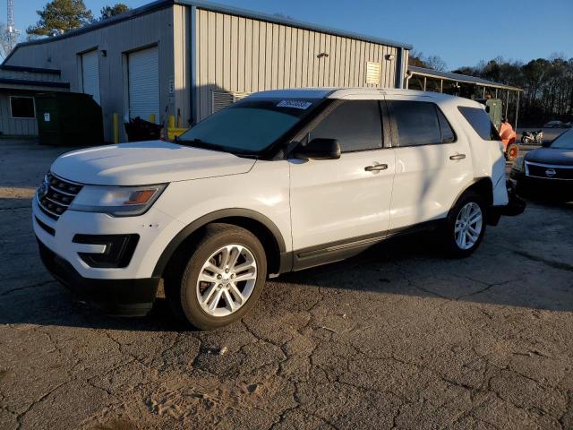 1FM5K8B86HGB71366 - 2017 FORD EXPLORER WHITE photo 1