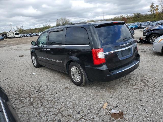 2C4RC1CG6DR647074 - 2013 CHRYSLER TOWN & COU TOURING L BLACK photo 2