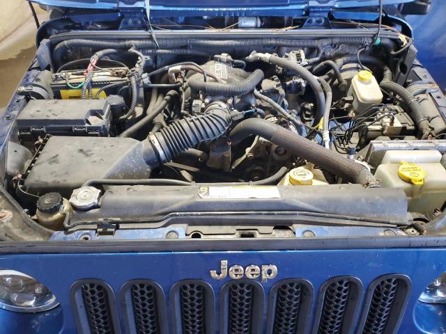 1J4AA2D18AL165241 - 2010 JEEP WRANGLER SPORT BLUE photo 11