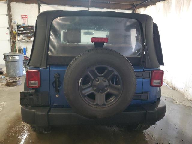 1J4AA2D18AL165241 - 2010 JEEP WRANGLER SPORT BLUE photo 6