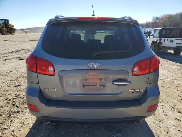 5NMSH73E98H225966 - 2008 HYUNDAI SANTA FE SE BLUE photo 6