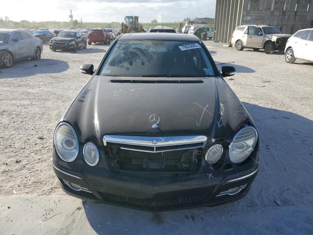 WDBUF56X17B153307 - 2007 MERCEDES-BENZ E 350 BLACK photo 5