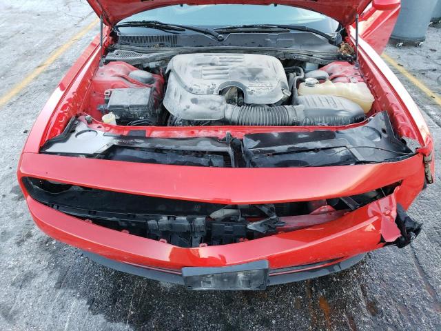 2C3CDZAG6GH336845 - 2016 DODGE CHALLENGER SXT RED photo 11