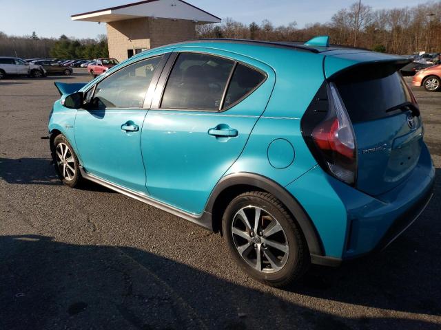 JTDKDTB36J1603567 - 2018 TOYOTA PRIUS C TURQUOISE photo 2